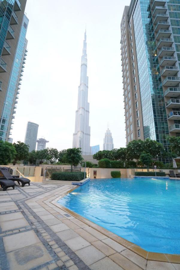 Elite Royal Apartment - Luxurious - Partial Burj Khalifa & Fountain View - Eminence Dubái Exterior foto